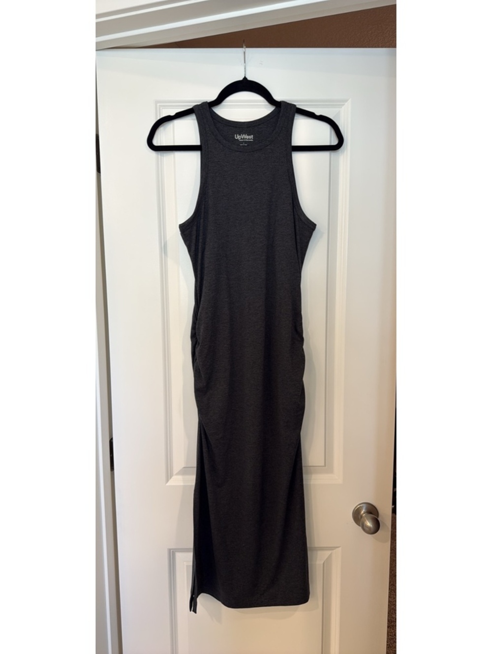 Gray upwest bodycon dress